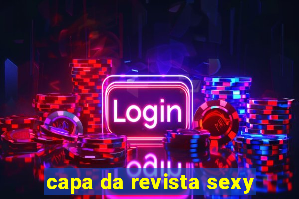 capa da revista sexy